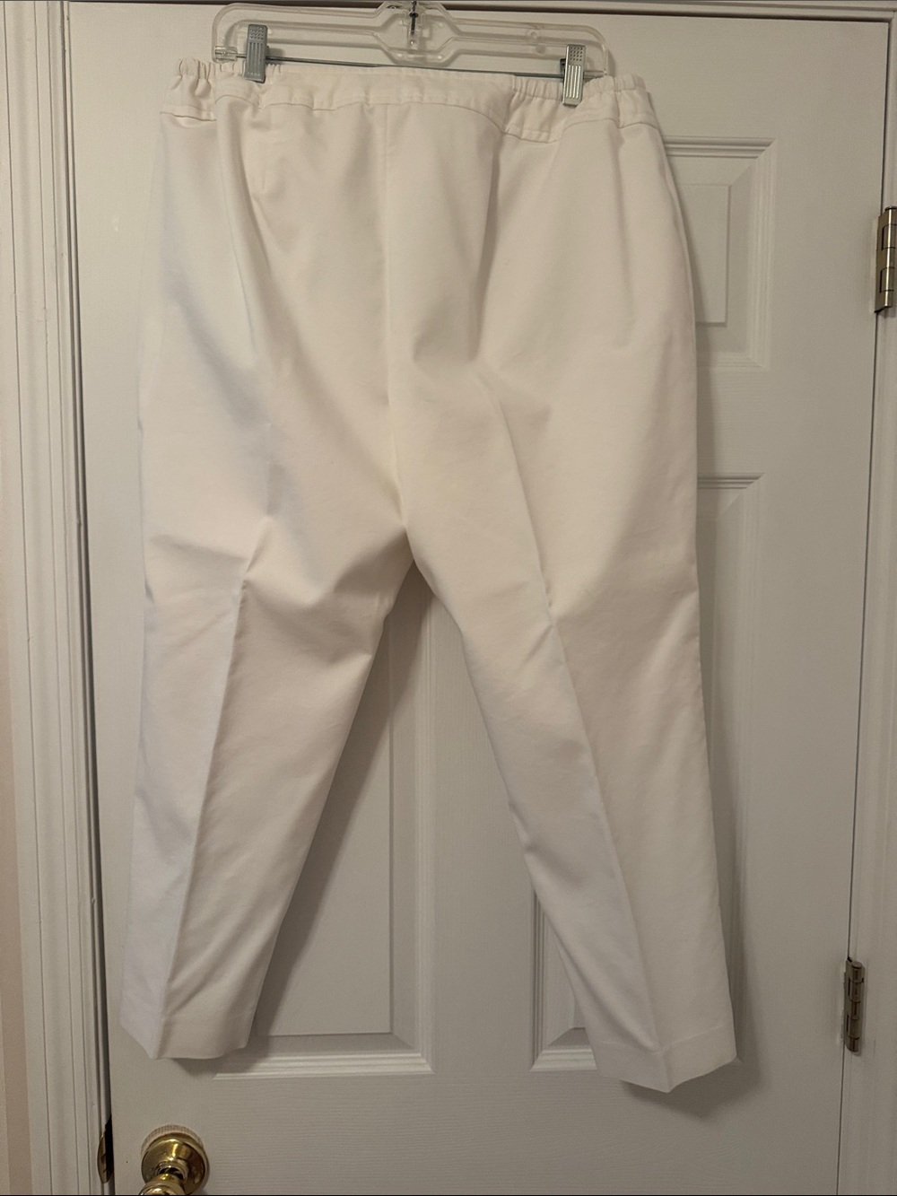 White Dress Pants - Classic Straight Fit - Picture 4 of 4